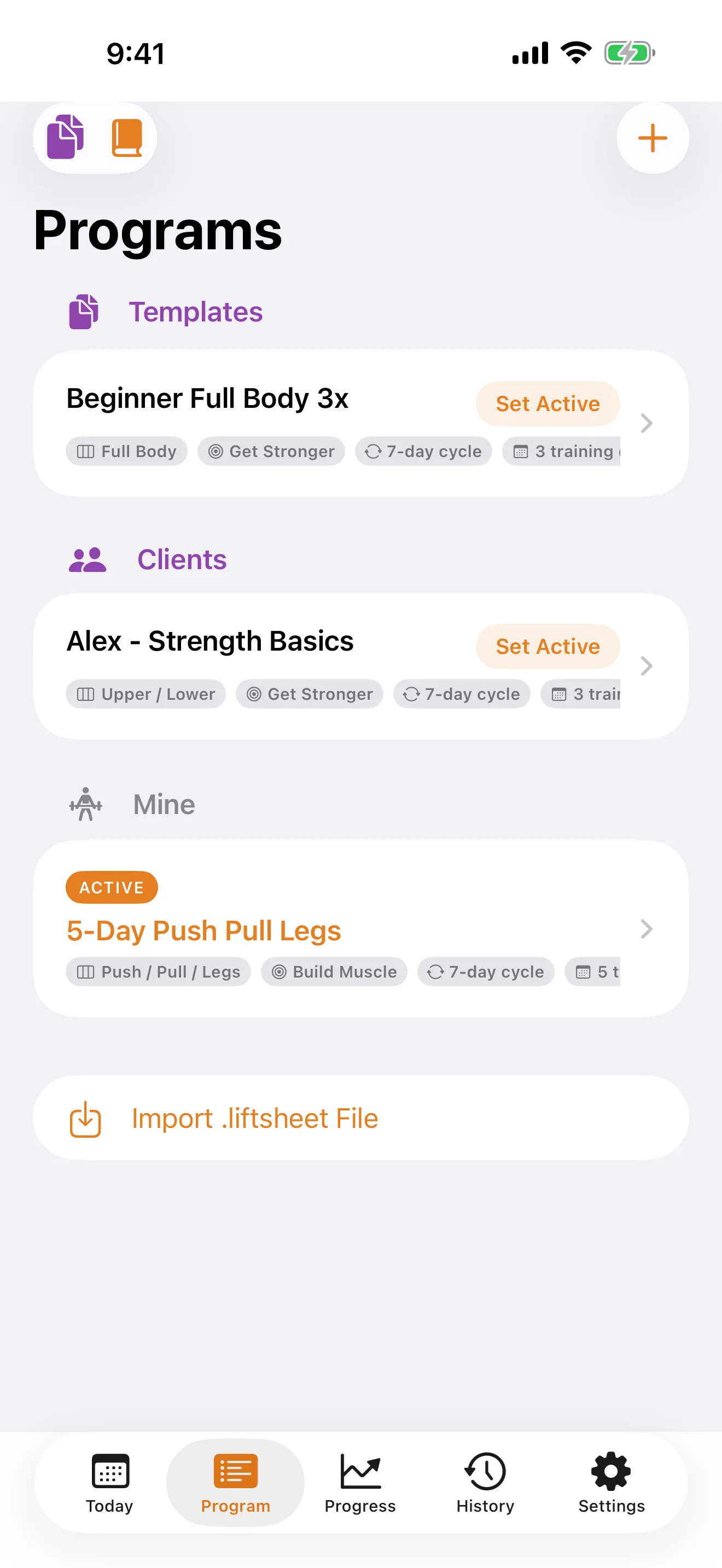 Trainer mode